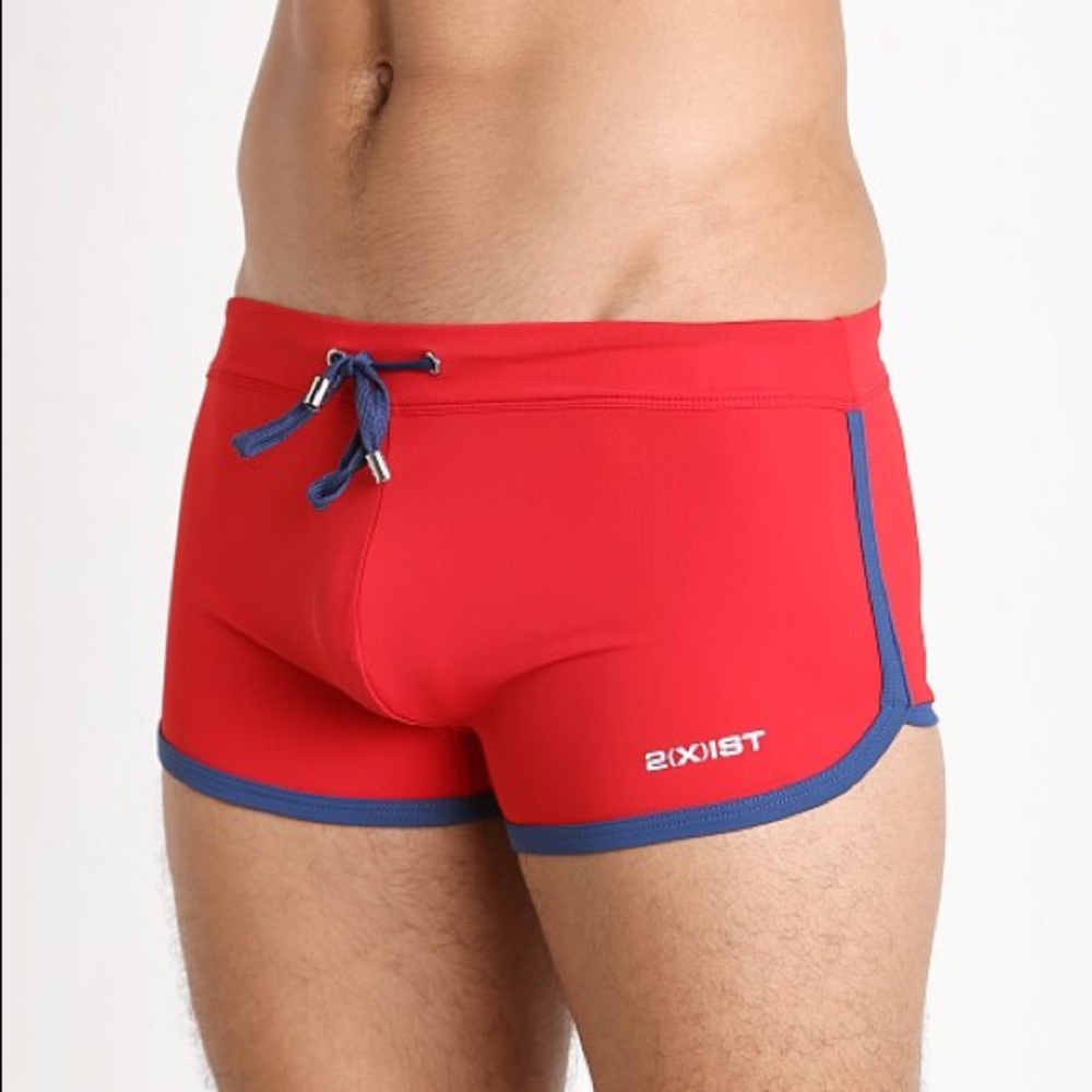 2(x)ist Cabo Jogger-style Swim - M - Salsa Red